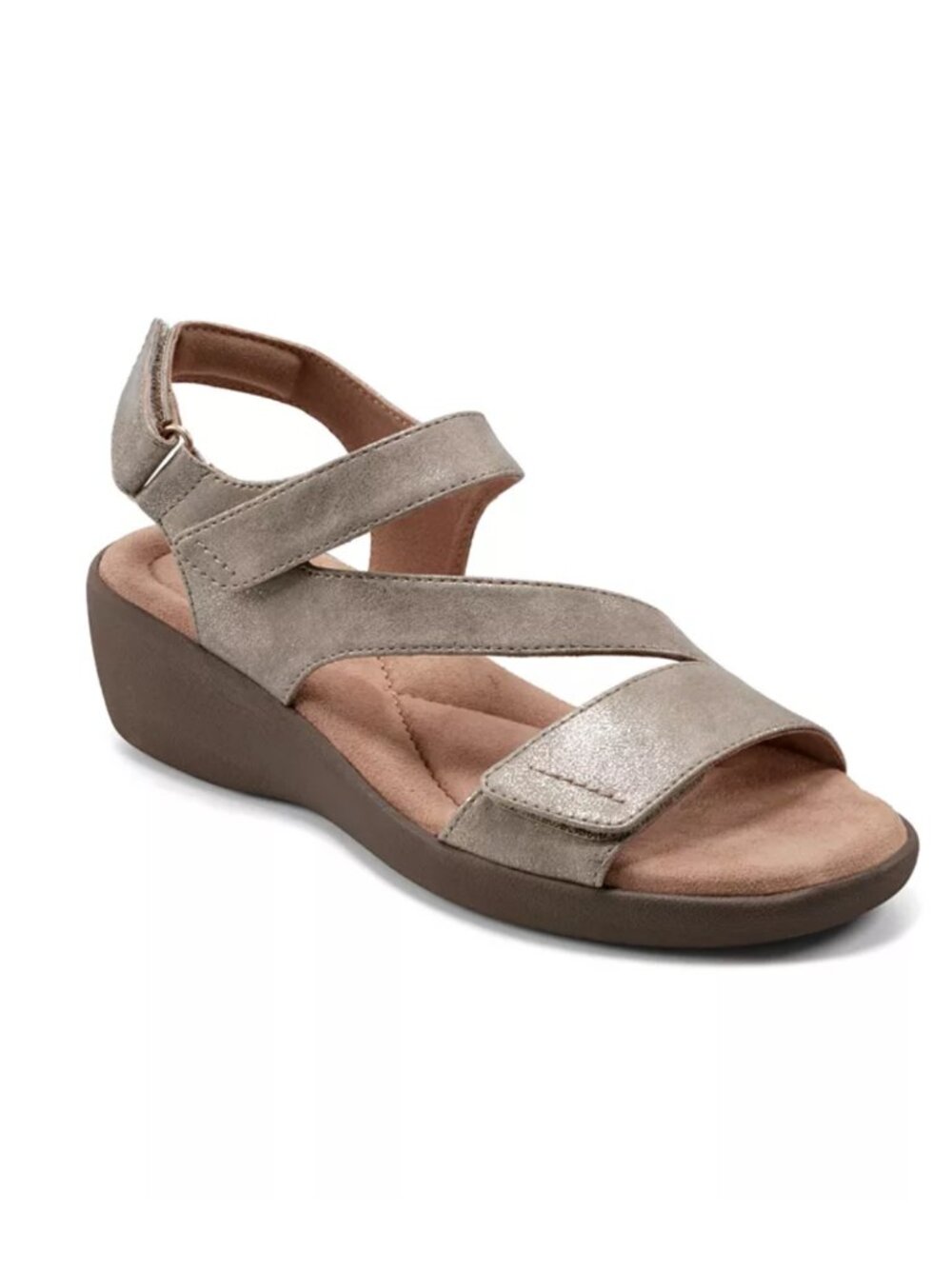 Easy Spirit Kimberly Comfort Sandals Gold Strappy Women's - 8M